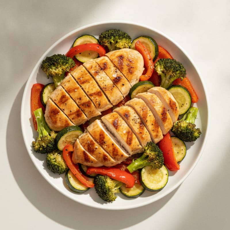 Sheet Pan Lemon Herb Chicken and Veggies