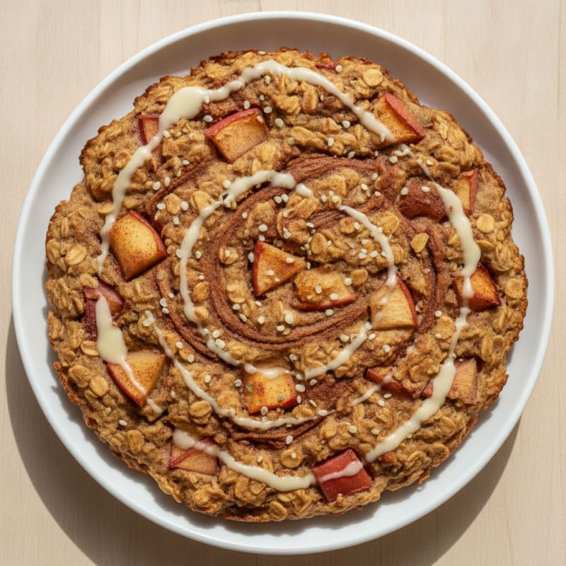 Apple Cinnamon Baked Oats