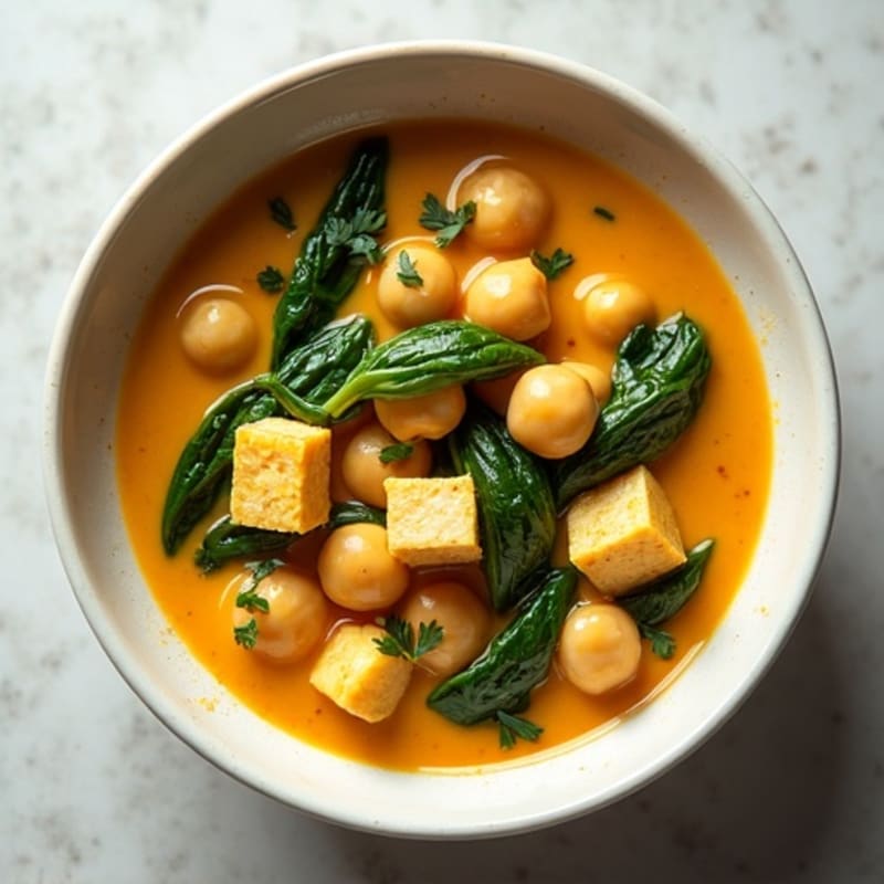 Creamy Coconut Curry Chickpea Stew