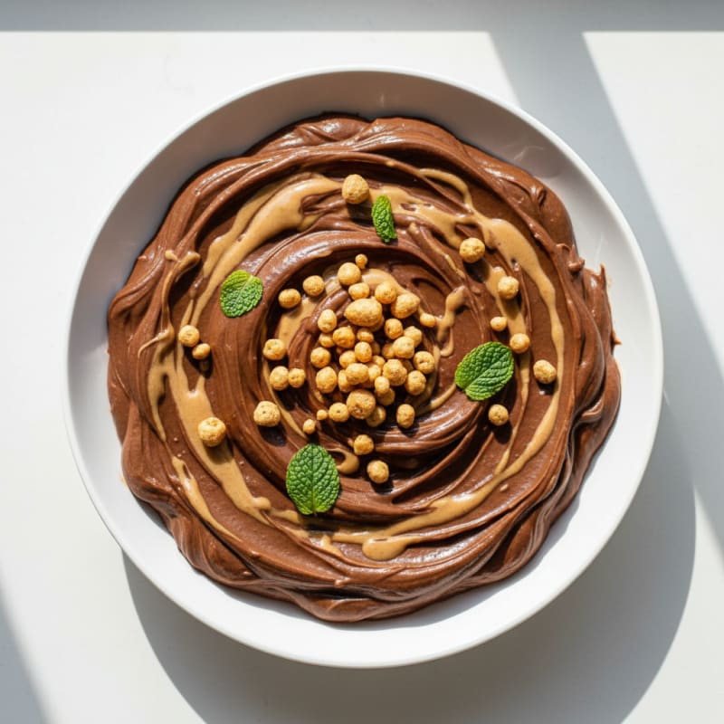 Silky Chocolate Protein Pudding