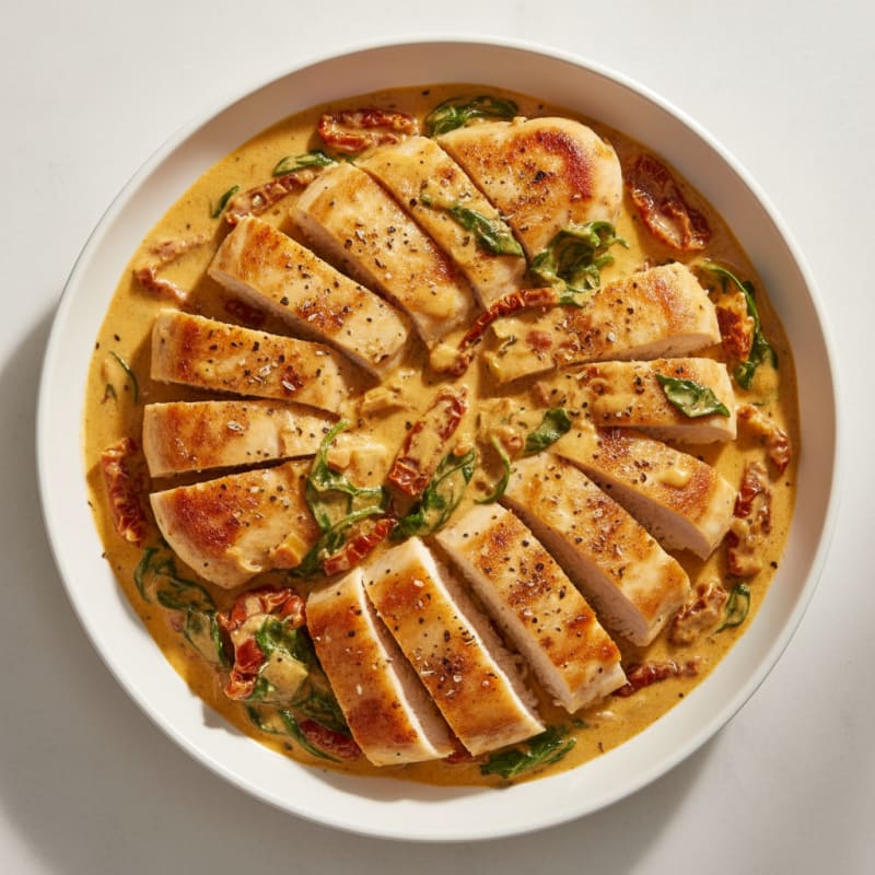 Creamy Tuscan Chicken Skillet