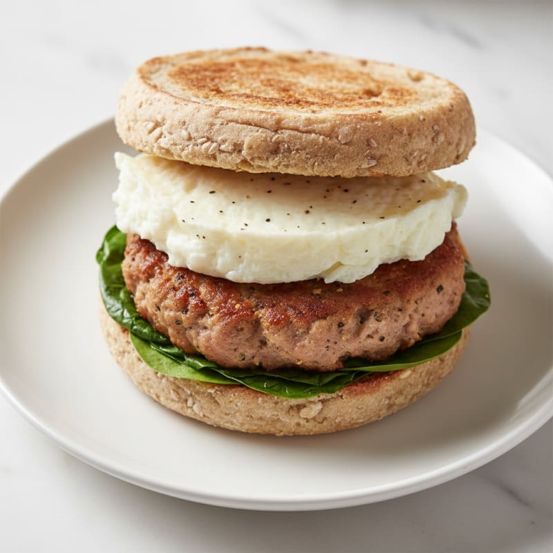Classic English Muffin Breakfast Sandwich
