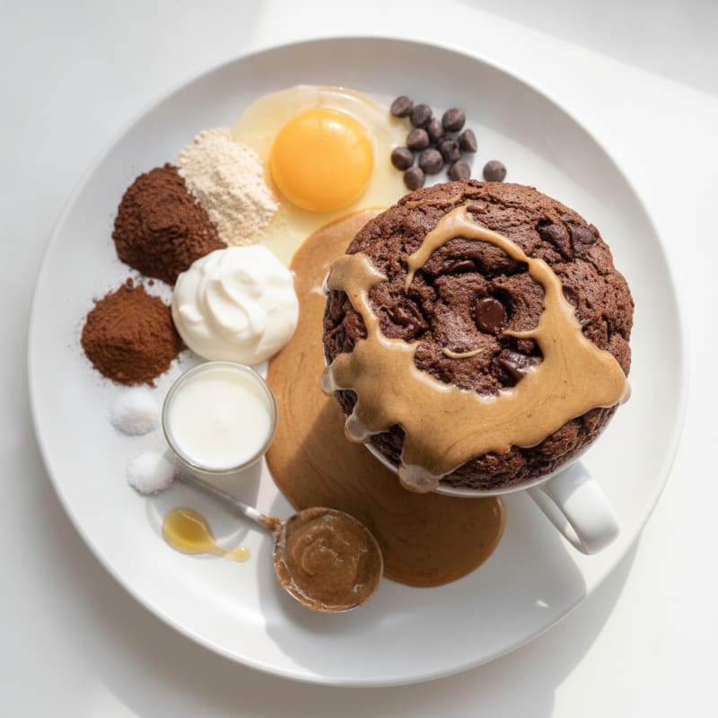 Decadent Chocolate Protein Mug Cake