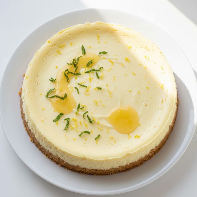 Creamy Greek Yogurt Protein Cheesecake