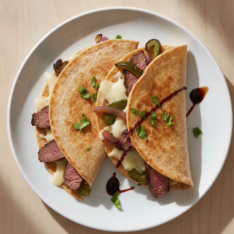 Steak and Poblano Quesadillas