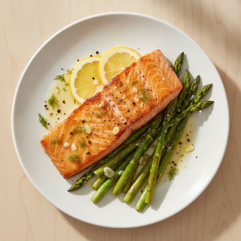 Lemon Herb Grilled Salmon