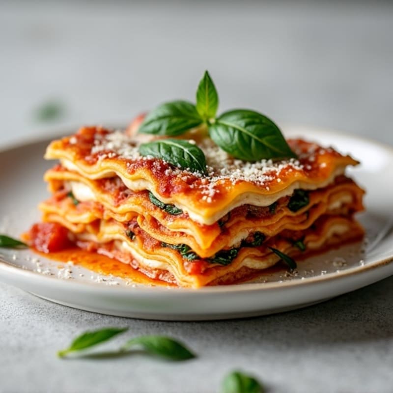 Roasted Layered Vegetable Lasagna