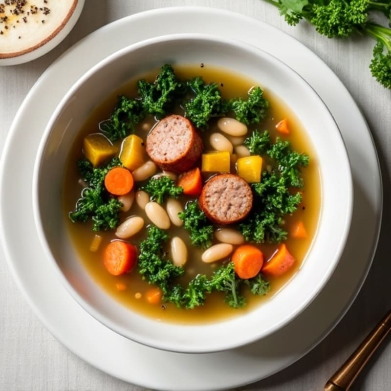 Hearty Kale and White Bean Soup