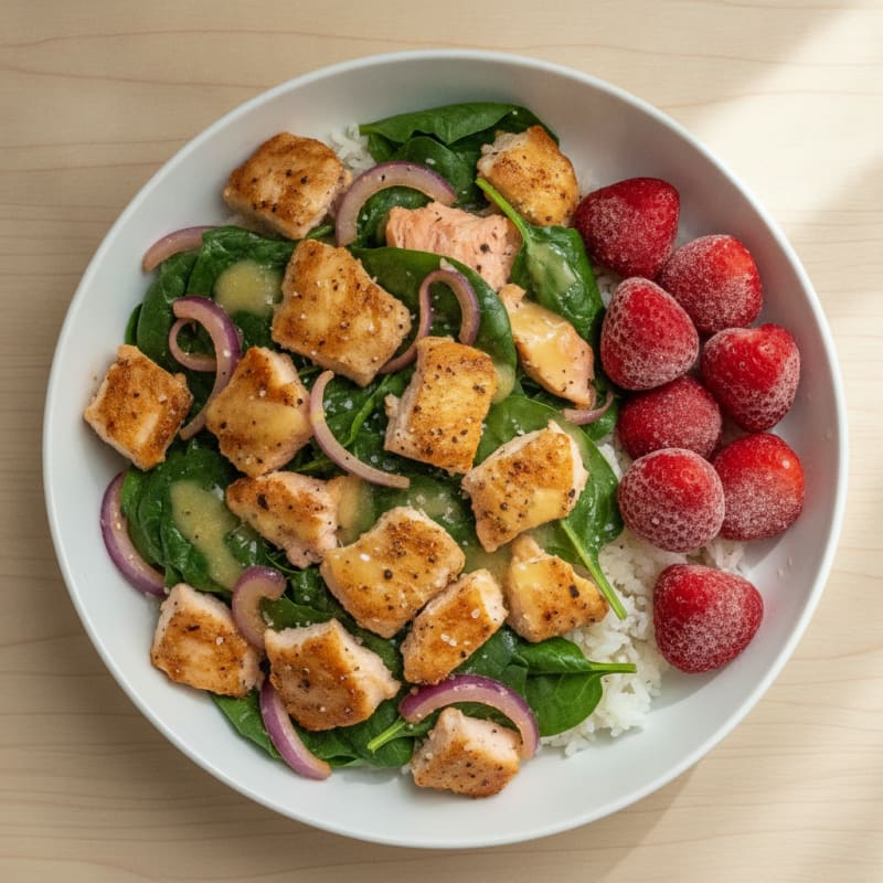 Pan-Seared Salmon Power Bowl