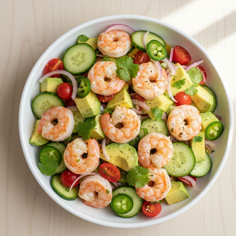 Citrus Shrimp and Avocado Ceviche