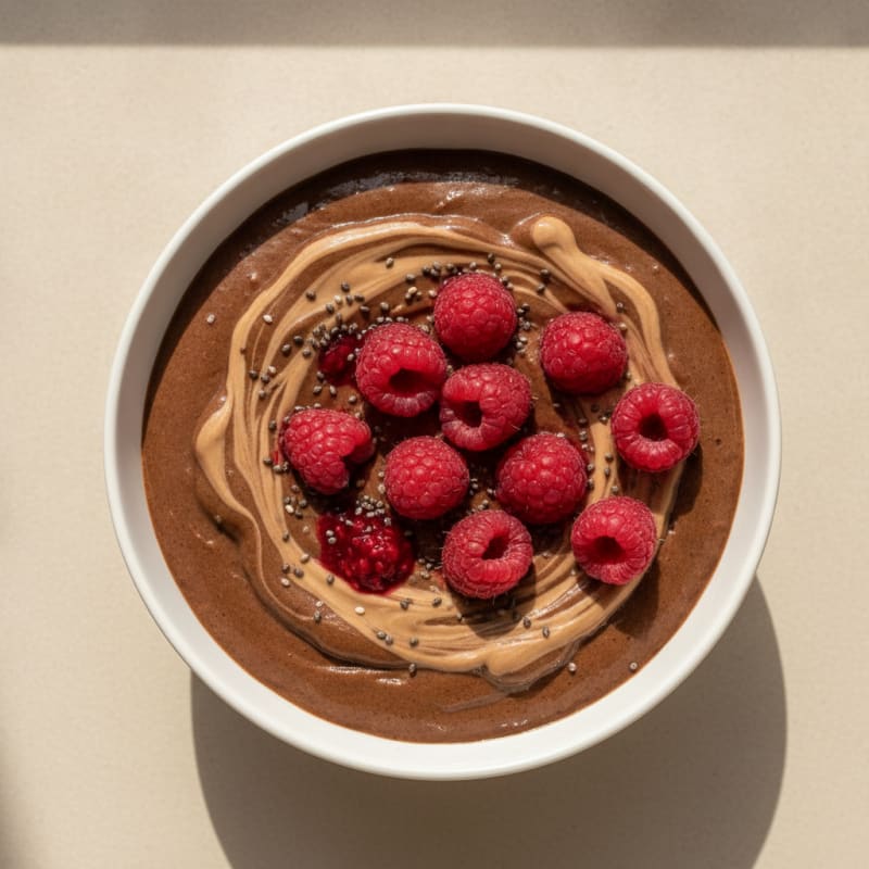 Silky Chocolate Protein Pudding
