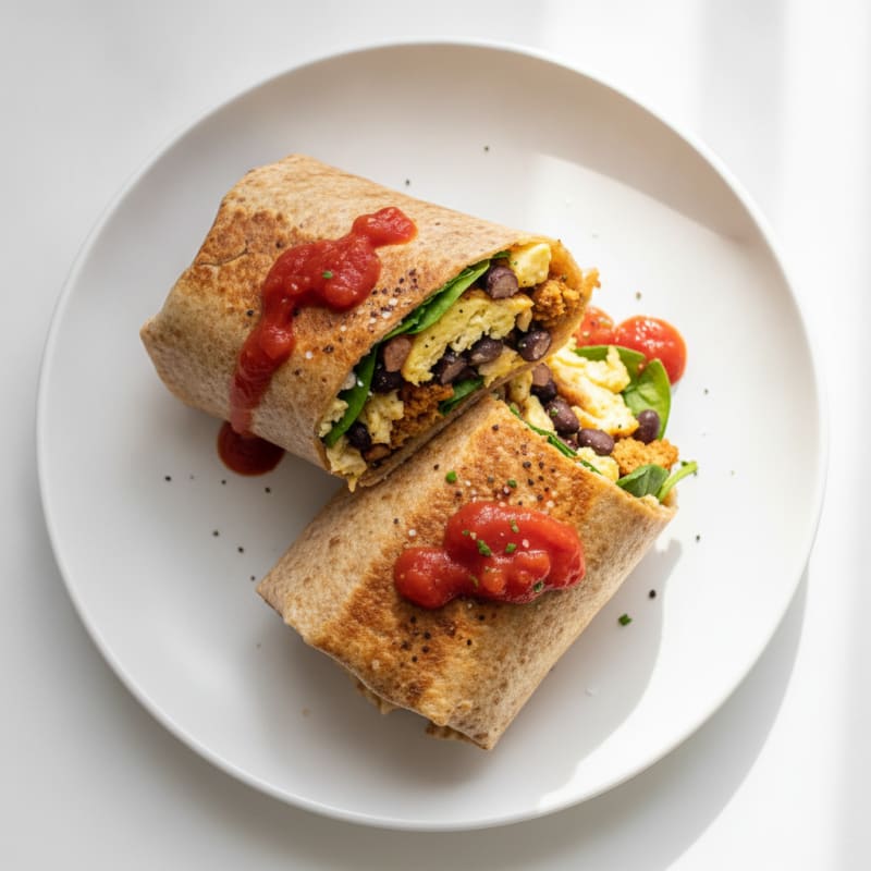 Ultimate Loaded Breakfast Burrito