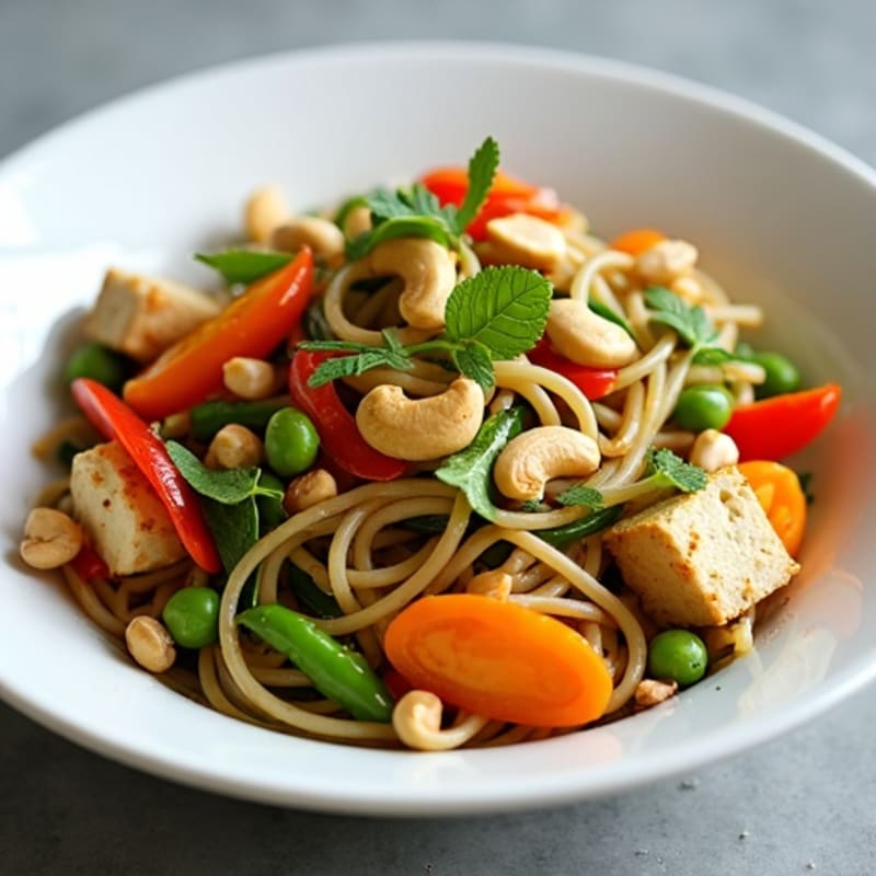 Ginger-Garlic Kelp Noodle Stir Fry