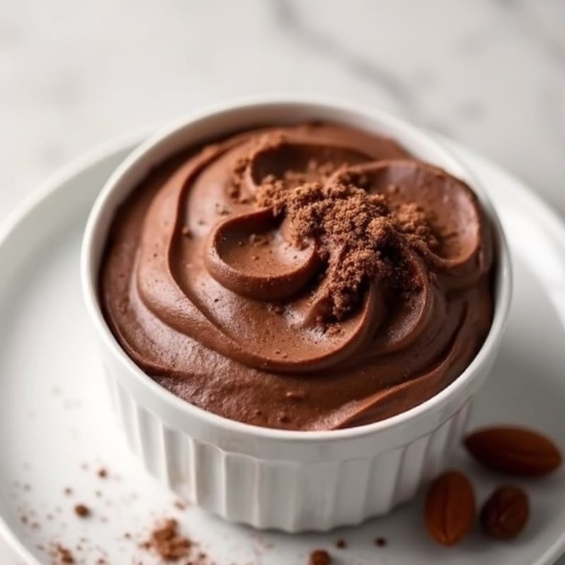 Silky Dark Chocolate Protein Mousse