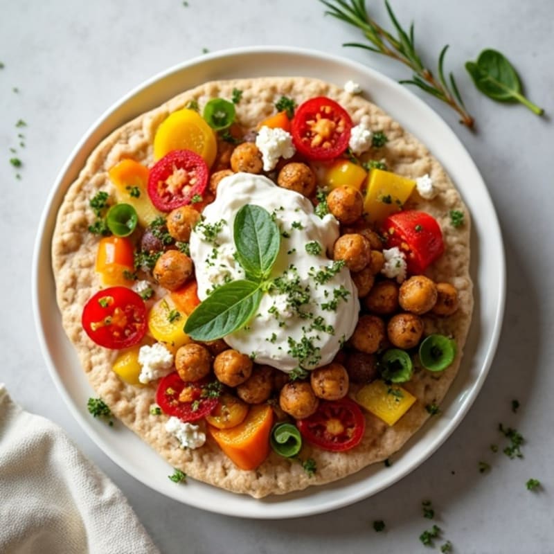 Herb-Roasted Vegetable Flatbread