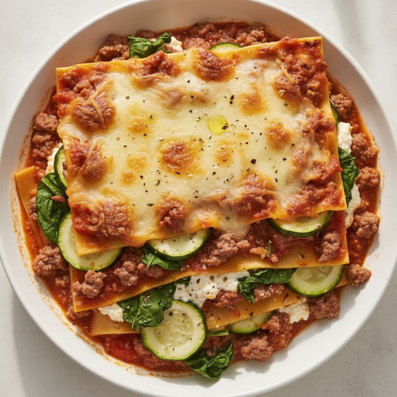 Classic Beef and Ricotta Lasagna Bake