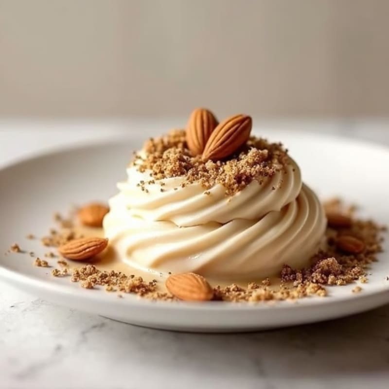 Creamy Vegan Protein Pudding with Almond Butter and Chia Seeds