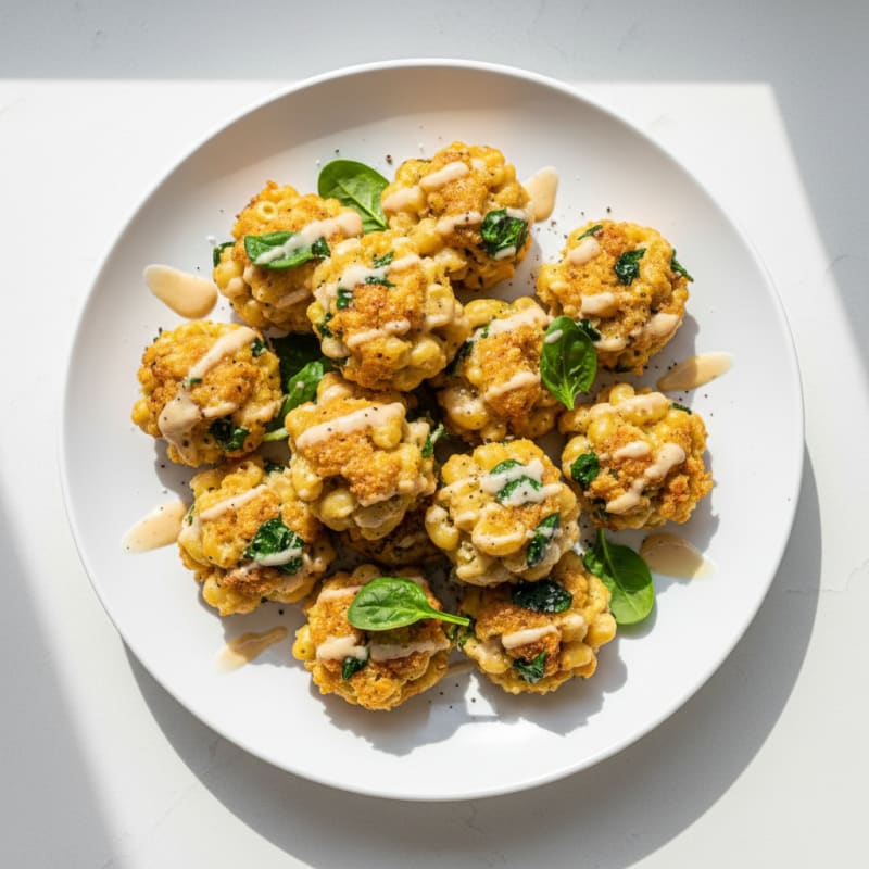 Crispy Golden Mac and Cheese Bites