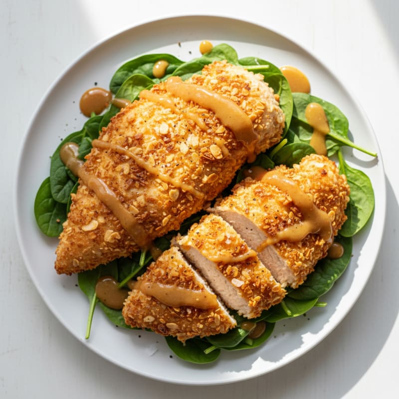 Buttermilk Fried Chicken with Honey Mustard