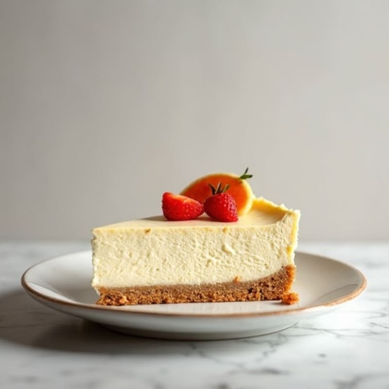 Creamy Greek Yogurt Protein Cheesecake