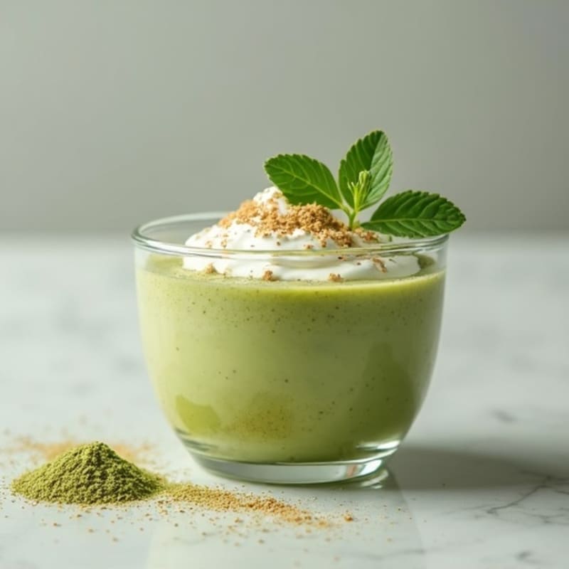 Creamy Matcha Chia Pudding