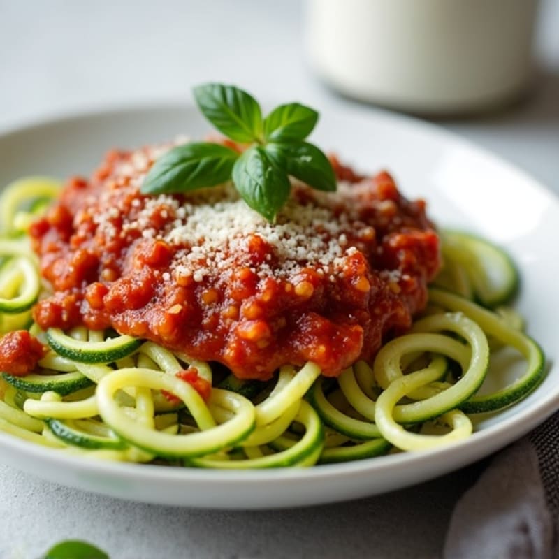 Protein-Packed Turkey and Zucchini Noodle Marinara
