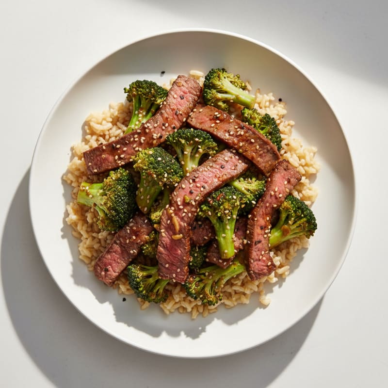 Tender Sesame Beef and Broccoli Stir-Fry