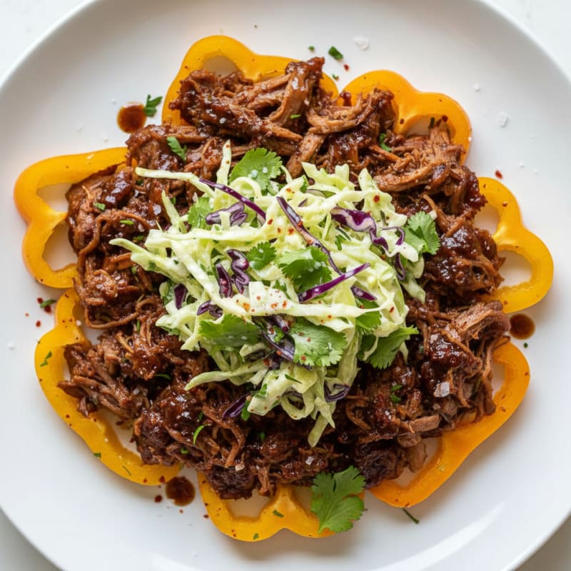 Smoky Pulled Pork Nachos with Zesty Slaw