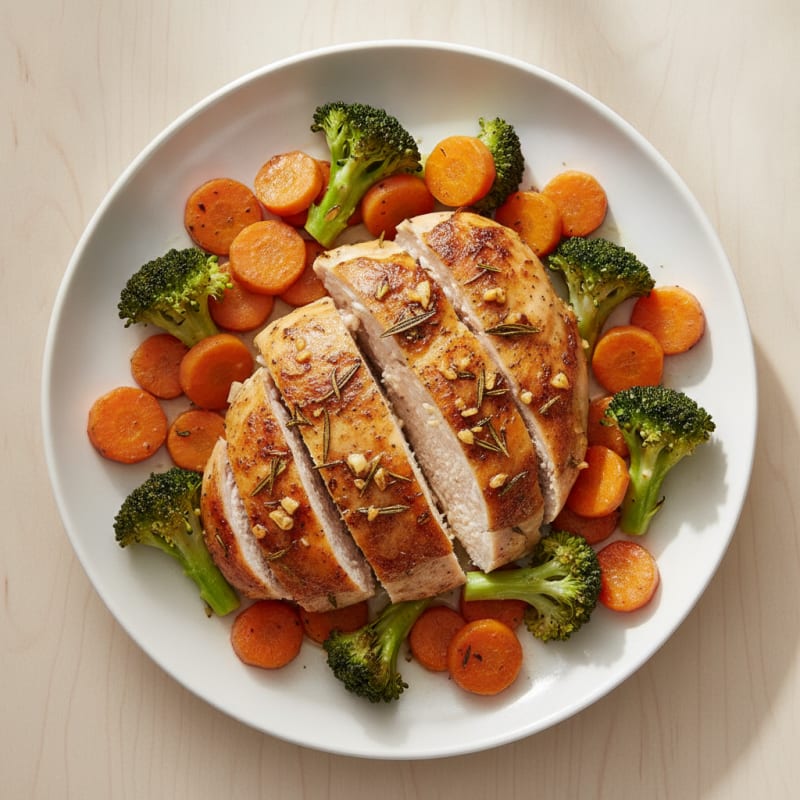Garlic Herb Roasted Chicken