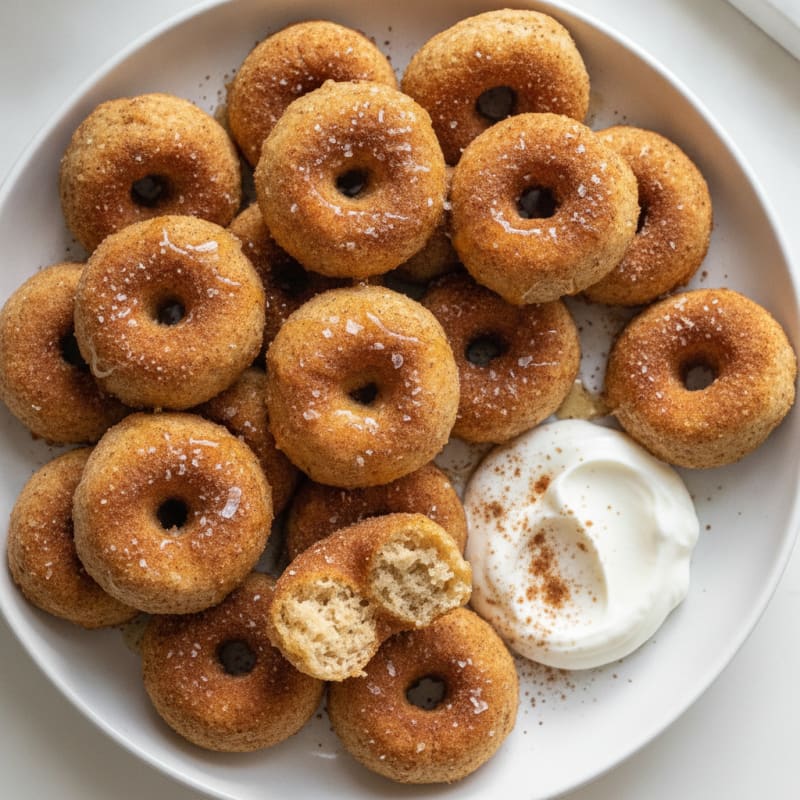 Cinnamon Sugar Donut Holes