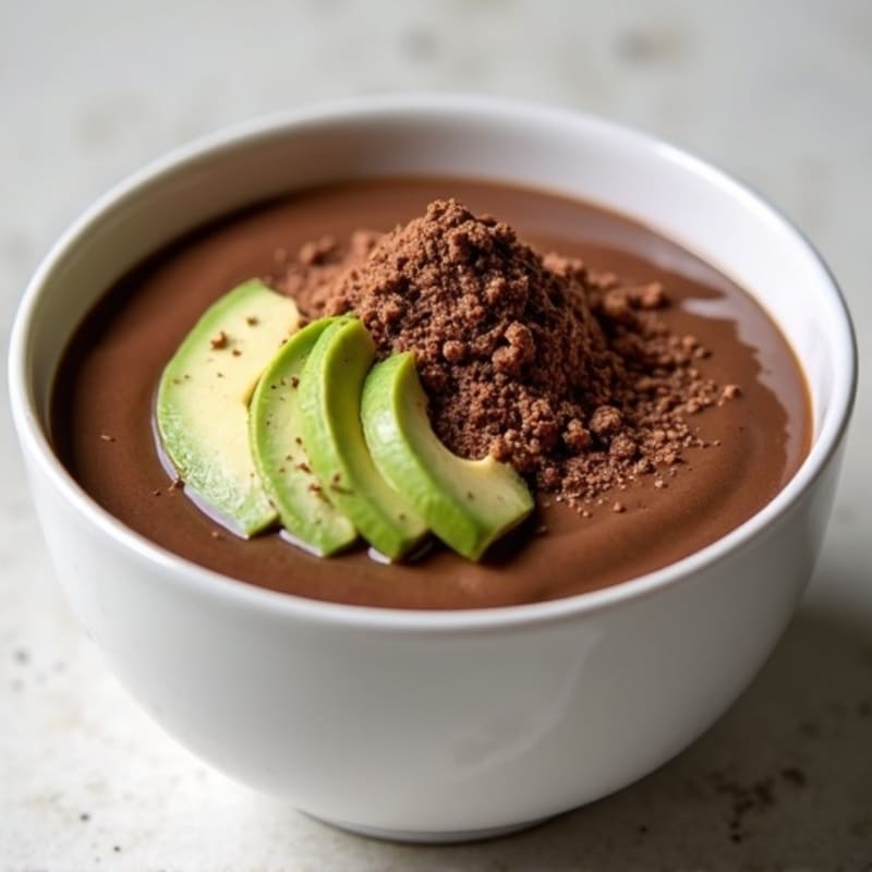 Silky Chocolate Protein Pudding with Greek Yogurt