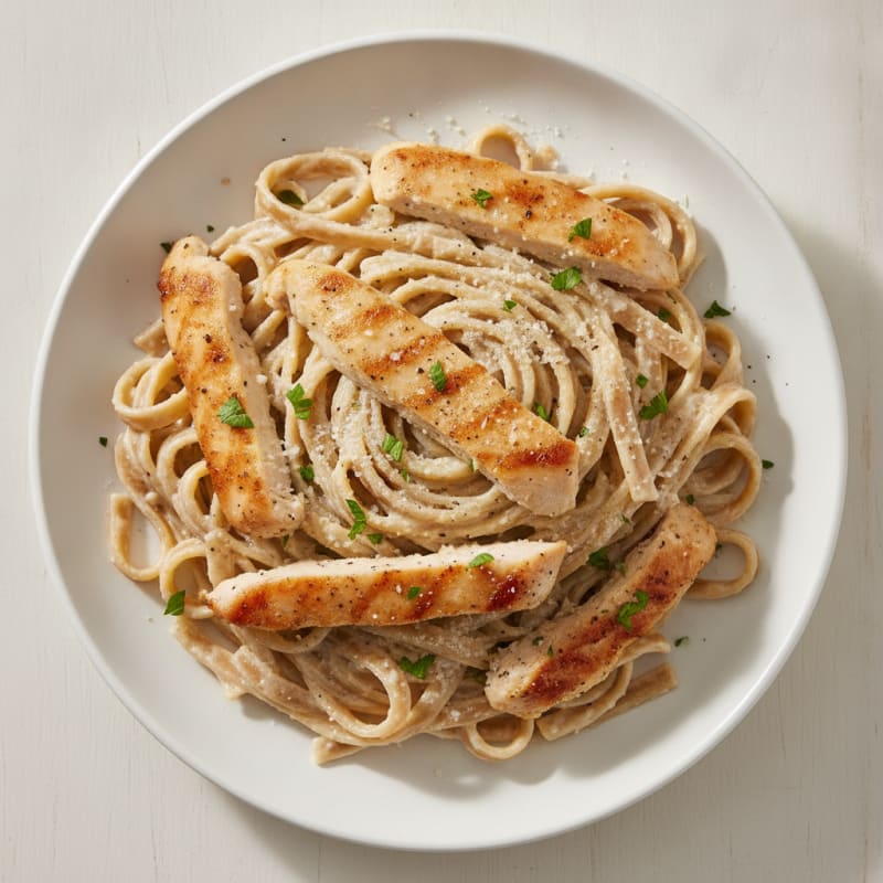 Chicken Alfredo Fettuccine Pasta