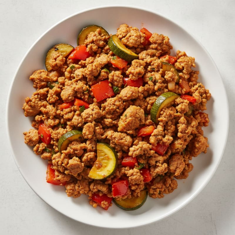 Lean Turkey and Vegetable Skillet