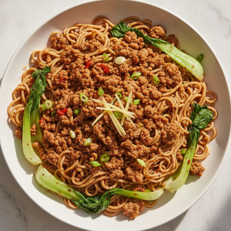 Sichuan Pork Dan Dan Noodles