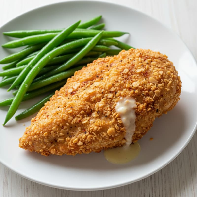 Crispy Buttermilk Fried Chicken Dinner
