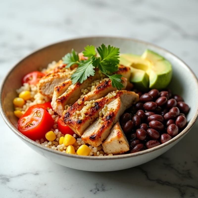 Hearty Black Bean Burrito Bowl