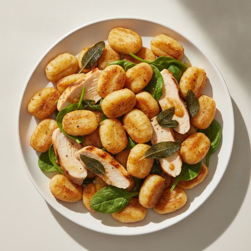 Ricotta Gnocchi with Sage Butter Sauce
