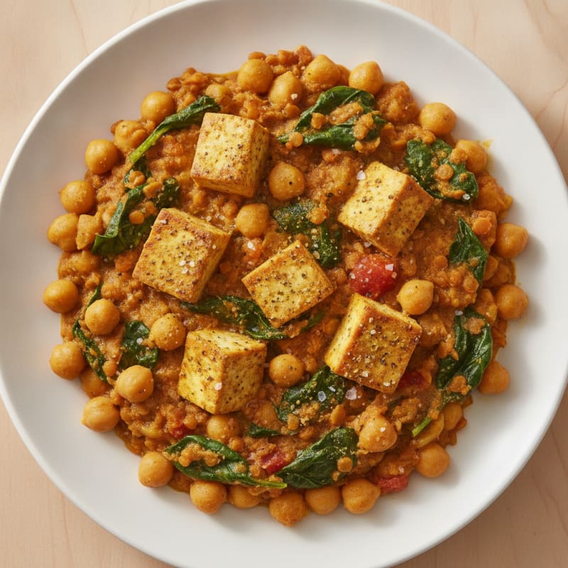 Hearty Chickpea and Vegetable Curry
