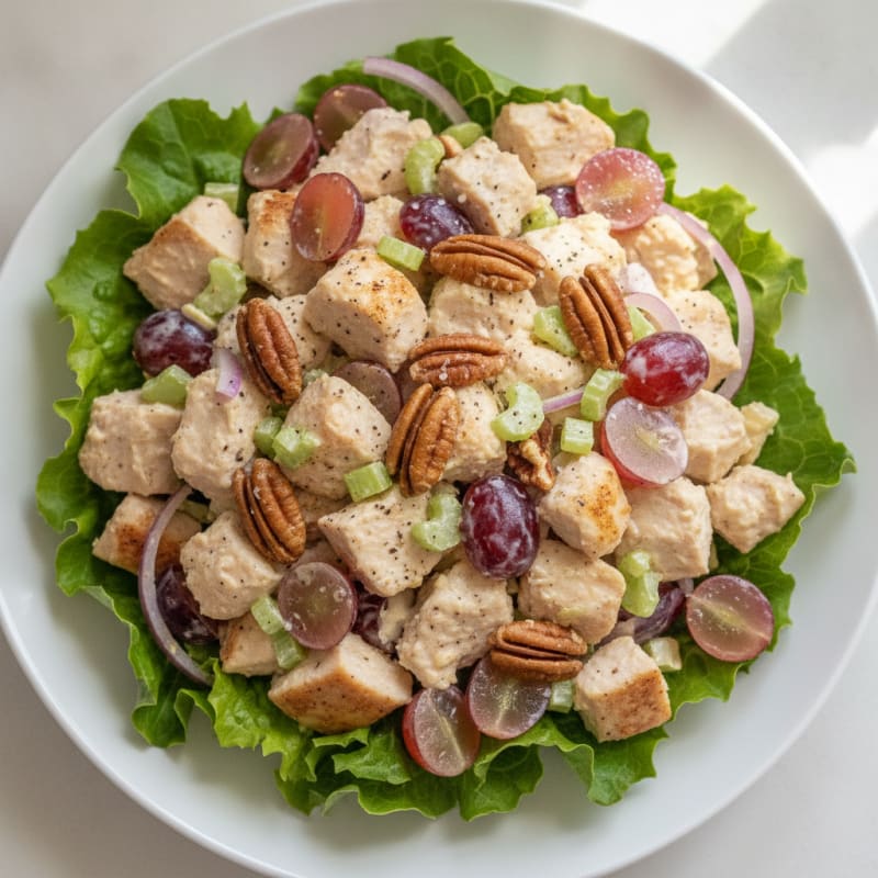 Chicken Salad with Grapes and Pecans