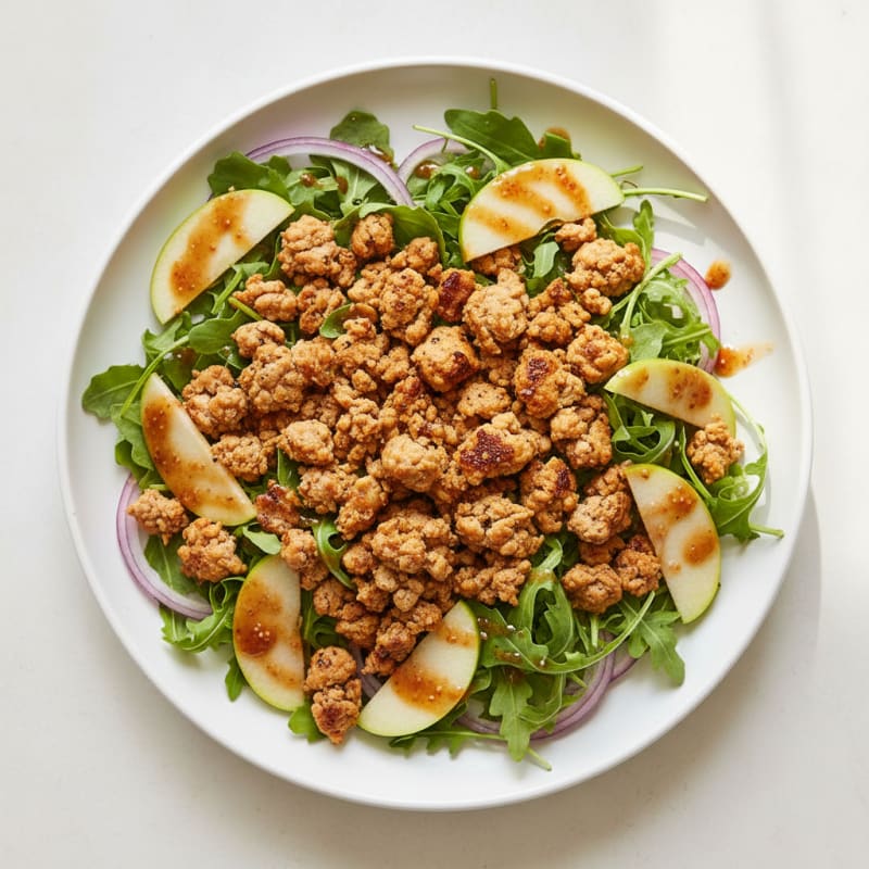 Crispy Turkey and Apple Salad