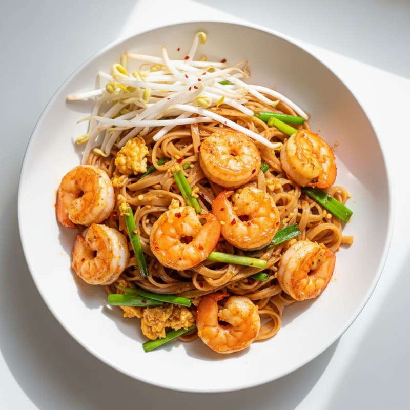 Zesty Chili-Lime Shrimp Pad Thai