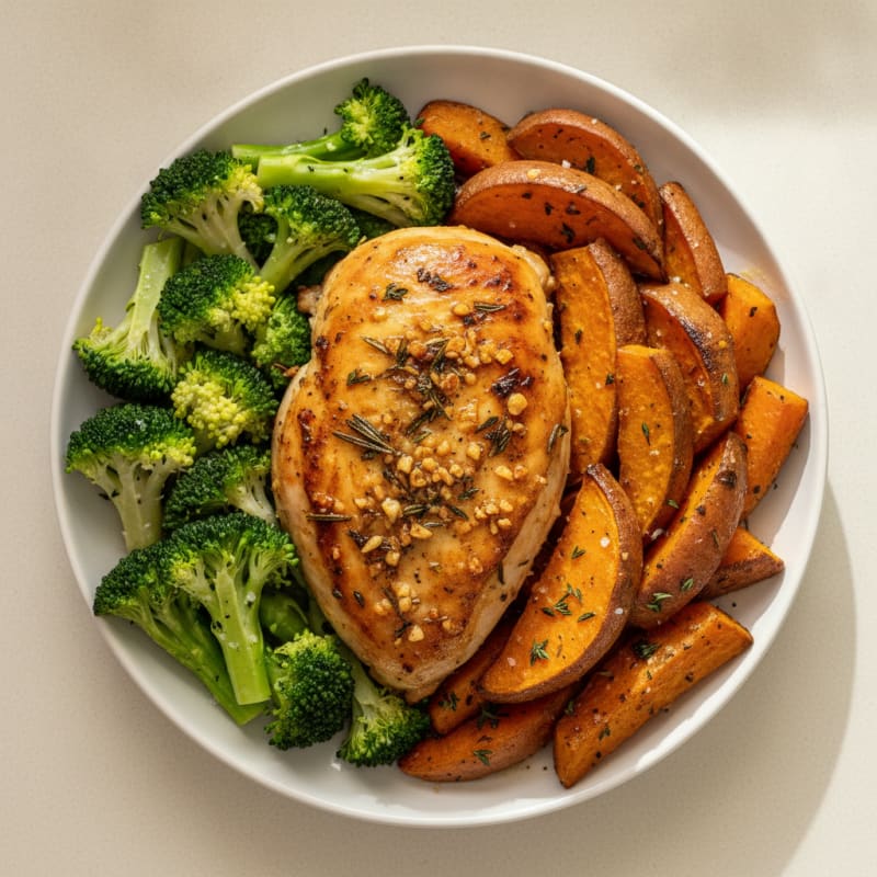 Garlic Herb Roasted Chicken
