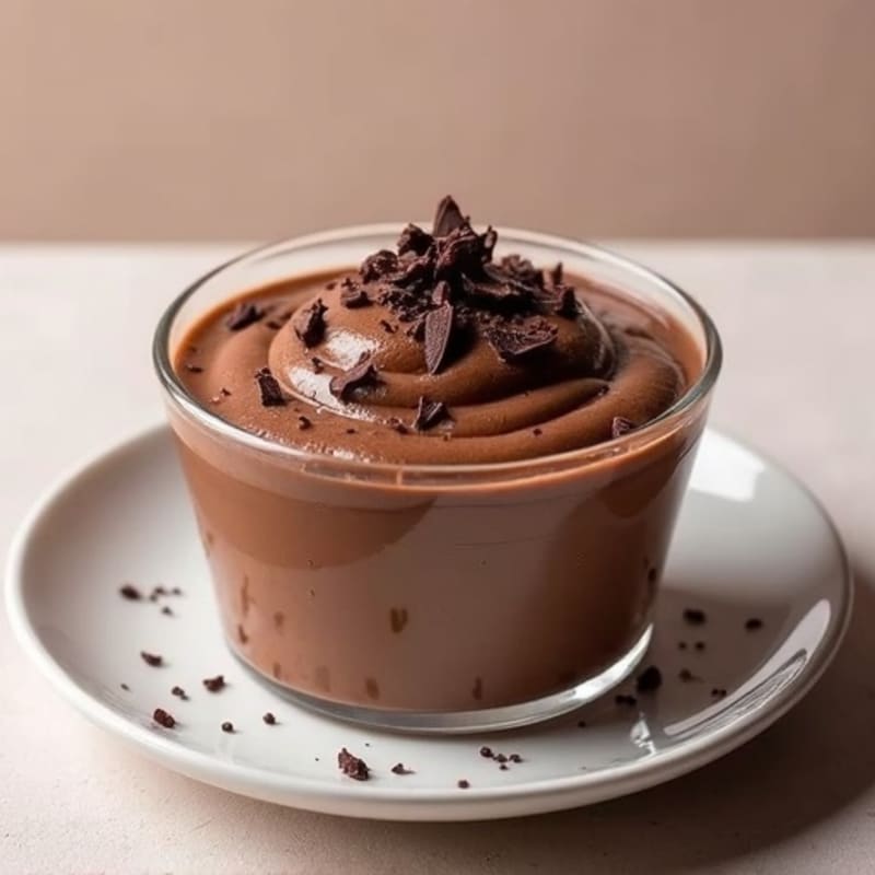Silky Chocolate Protein Pudding with Greek Yogurt