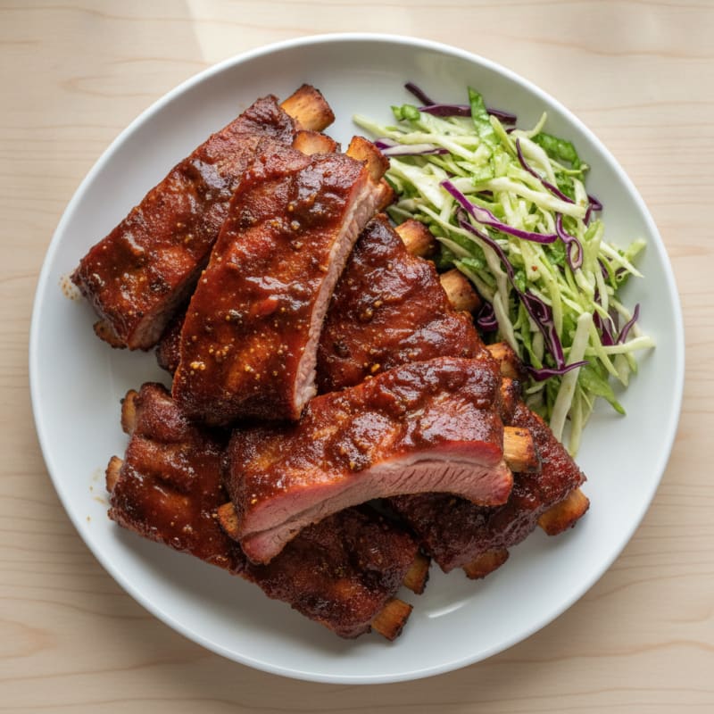 Smoked BBQ Pork Ribs
