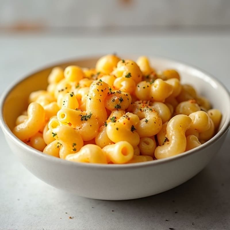 Creamy Baked Cauliflower Mac and Cheese