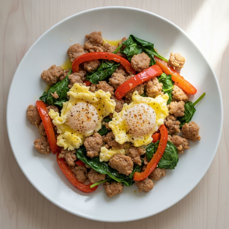 Sausage and Egg Breakfast Skillet