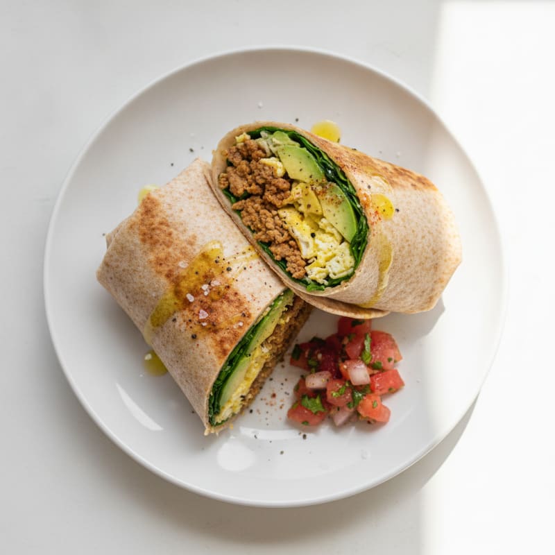 Ultimate Clean Protein Breakfast Burrito