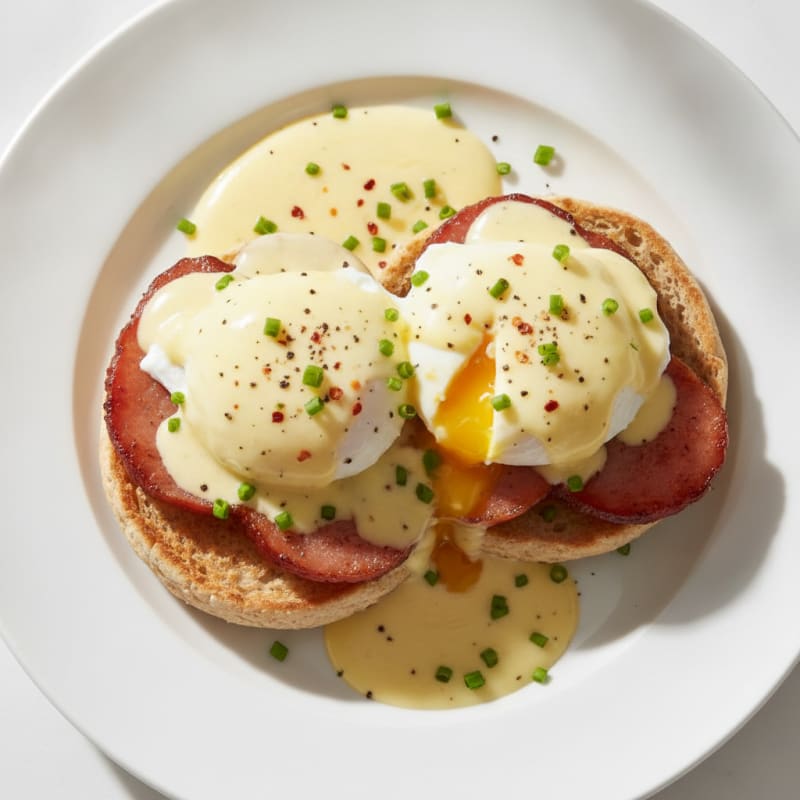 Classic Eggs Benedict with Hollandaise