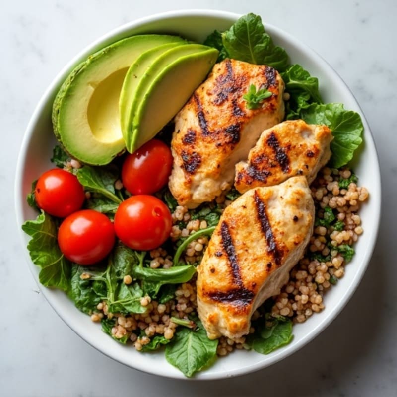 Grilled Chicken and Quinoa Power Bowl