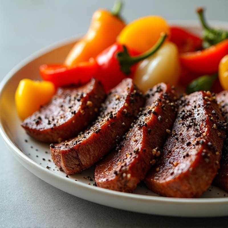 Smoky Black Pepper Rubbed Brisket